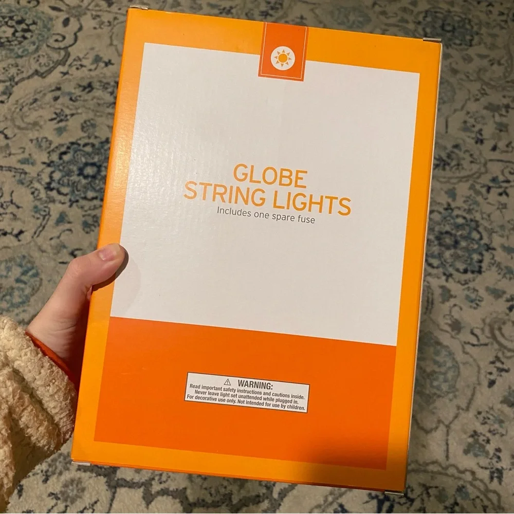 ☀️NEW Target Globe String Lights Decor For Indoor/Outdoor Use